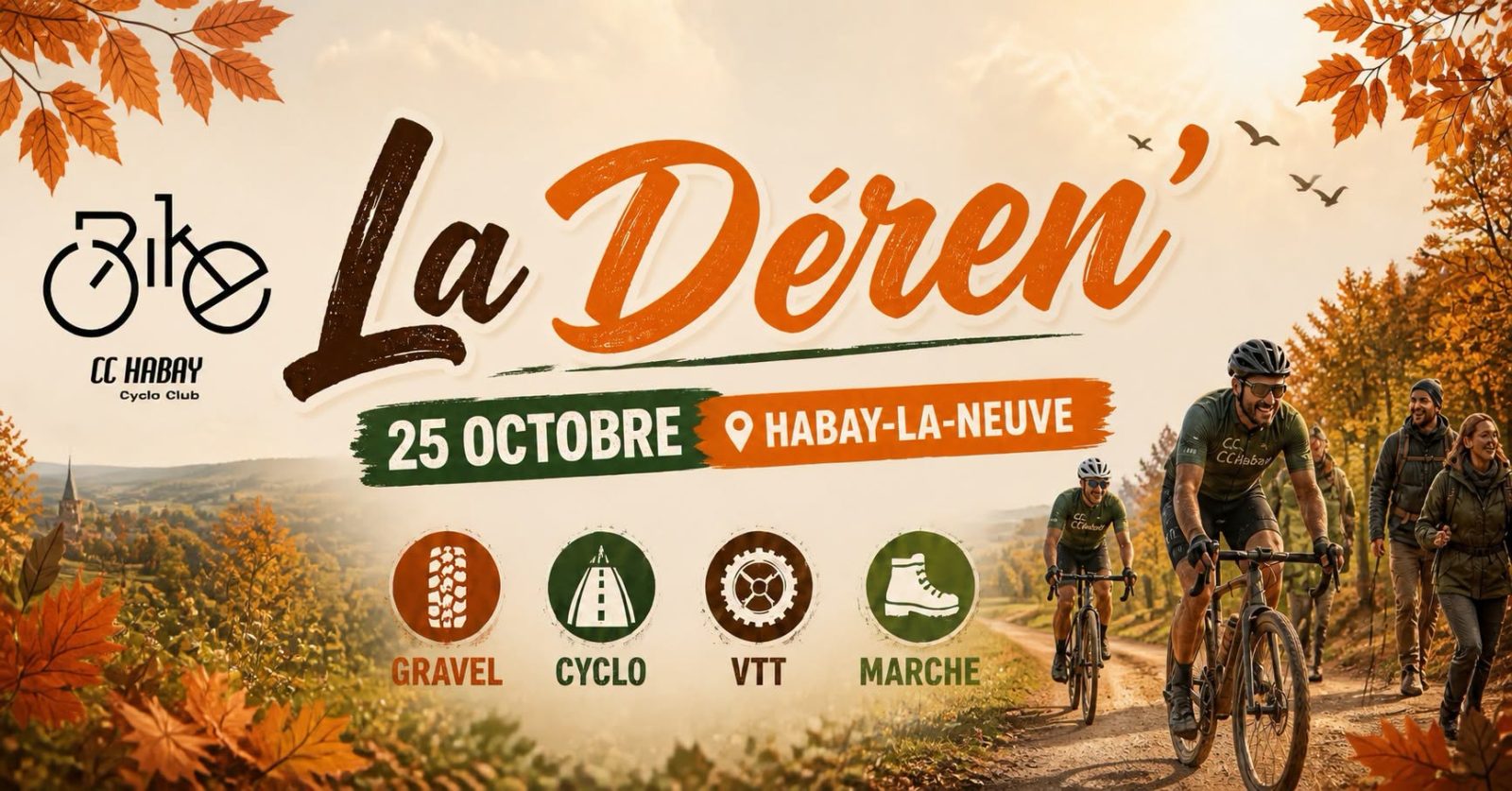 La Deren... cyclo, gravel et vtt !